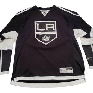 Reebok NHL LA Kings Home Hockey Jersey Men's Size L